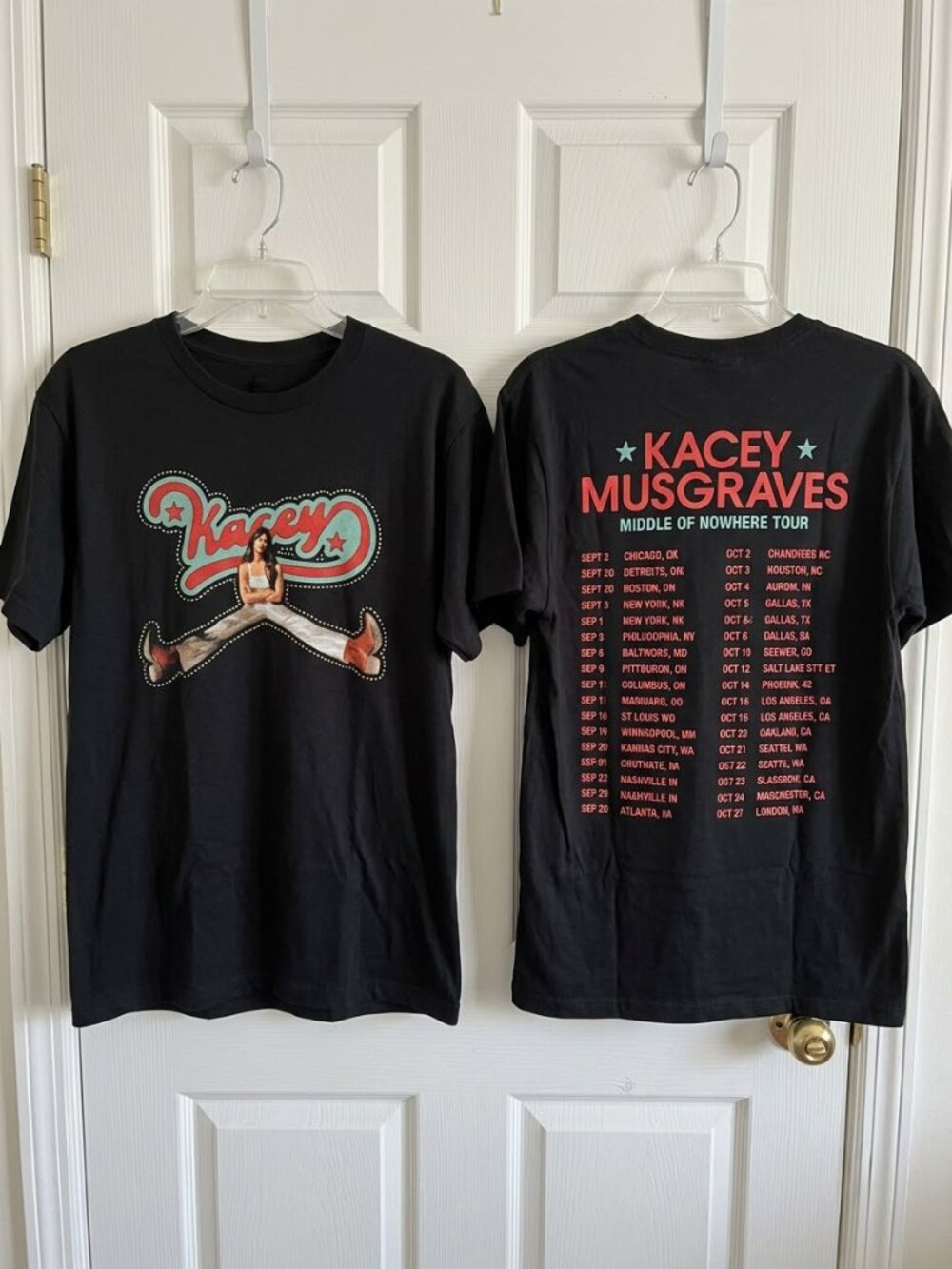 Kacey Musgraves Middle of Nowhere Tour 2026 Concert Merch Shirt Reprint
